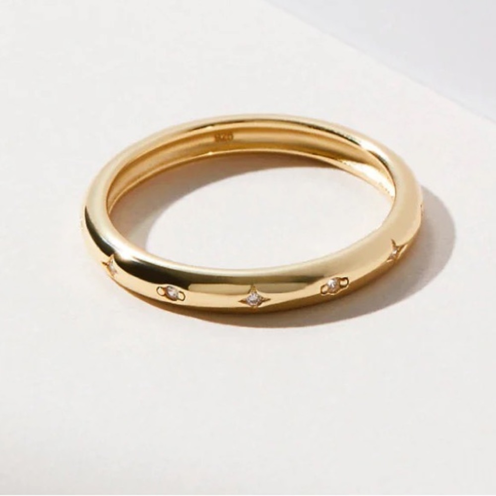 Ana Luisa Celestial Band Ring - Capella size 5